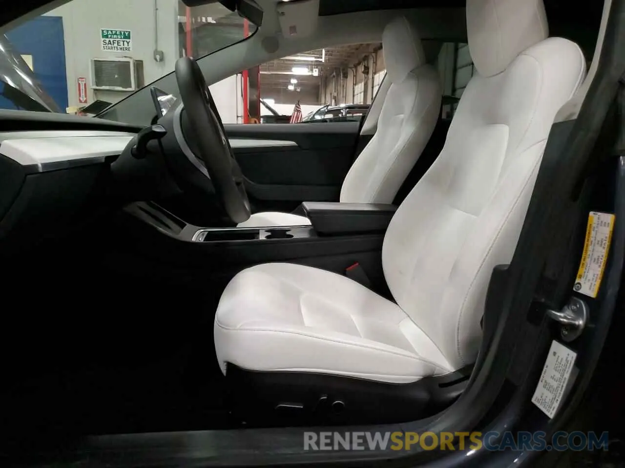 7 fotografías del automóvil dañado 5YJ3E1EB9NF199184 TESLA MODEL 3 2022