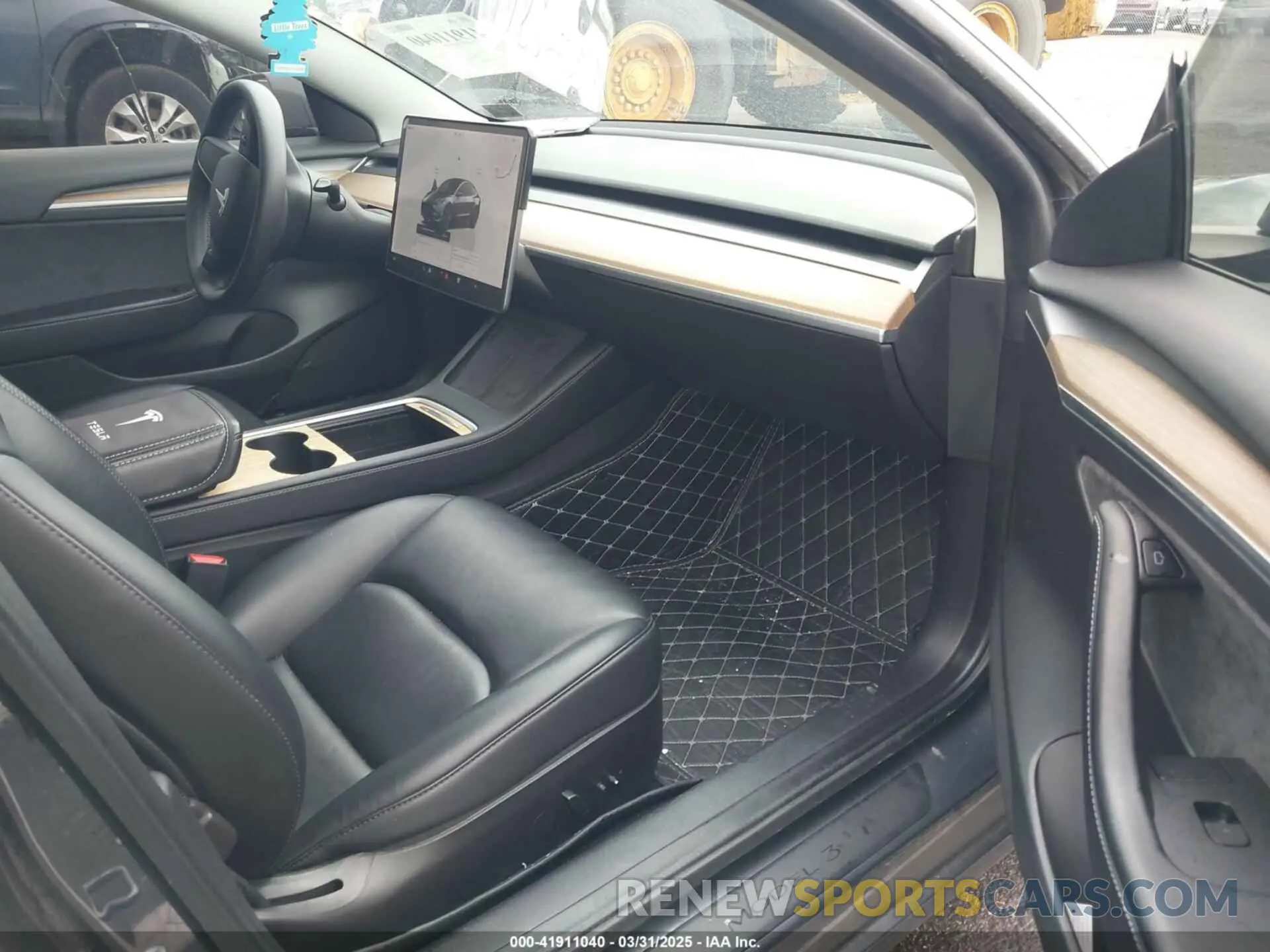 5 fotografías del automóvil dañado 5YJ3E1EB9NF206943 TESLA MODEL 3 2022