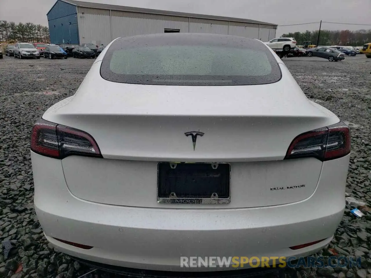 6 fotografías del automóvil dañado 5YJ3E1EB9NF209339 TESLA MODEL 3 2022