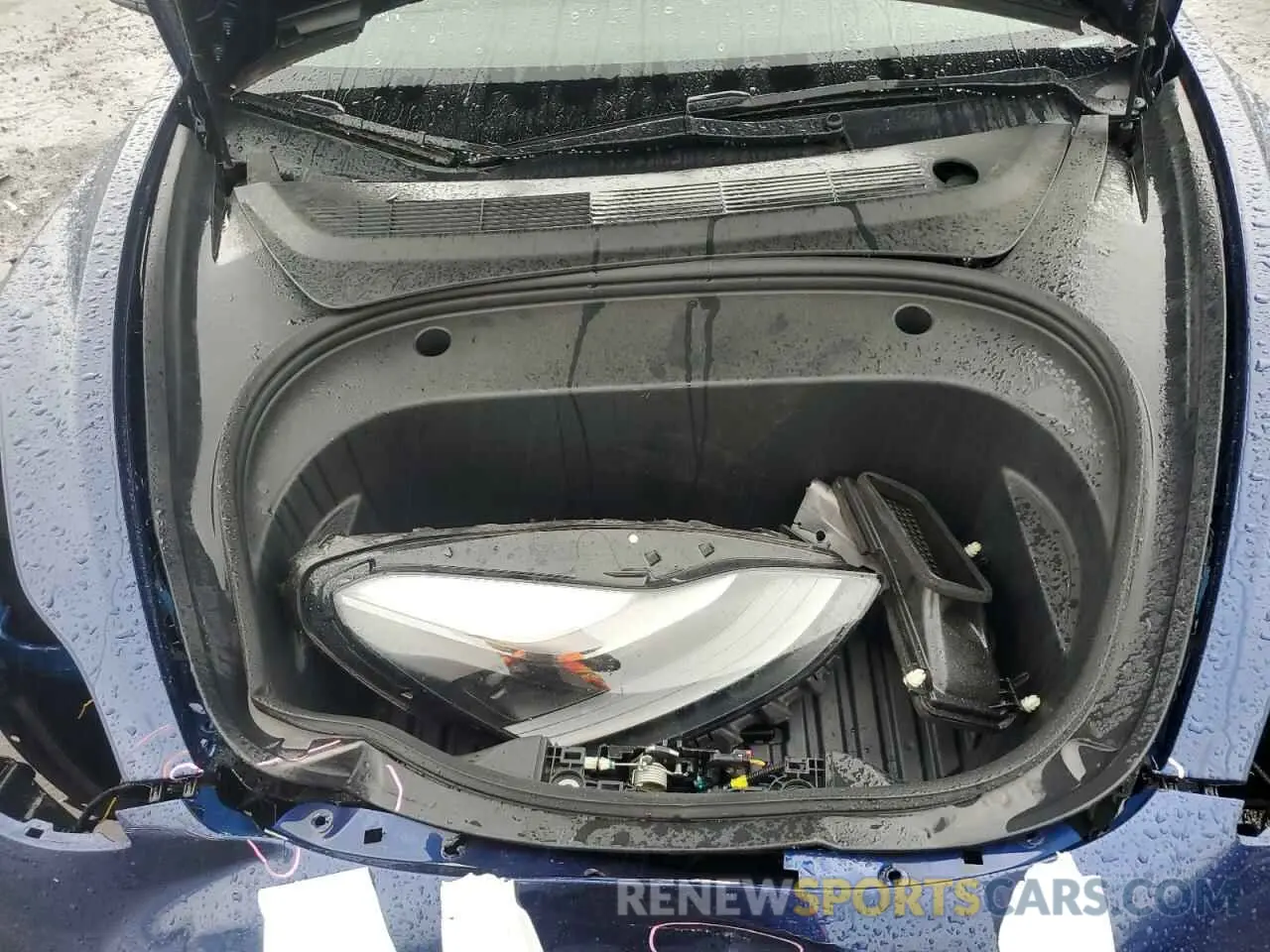 11 fotografías del automóvil dañado 5YJ3E1EB9NF232474 TESLA MODEL 3 2022