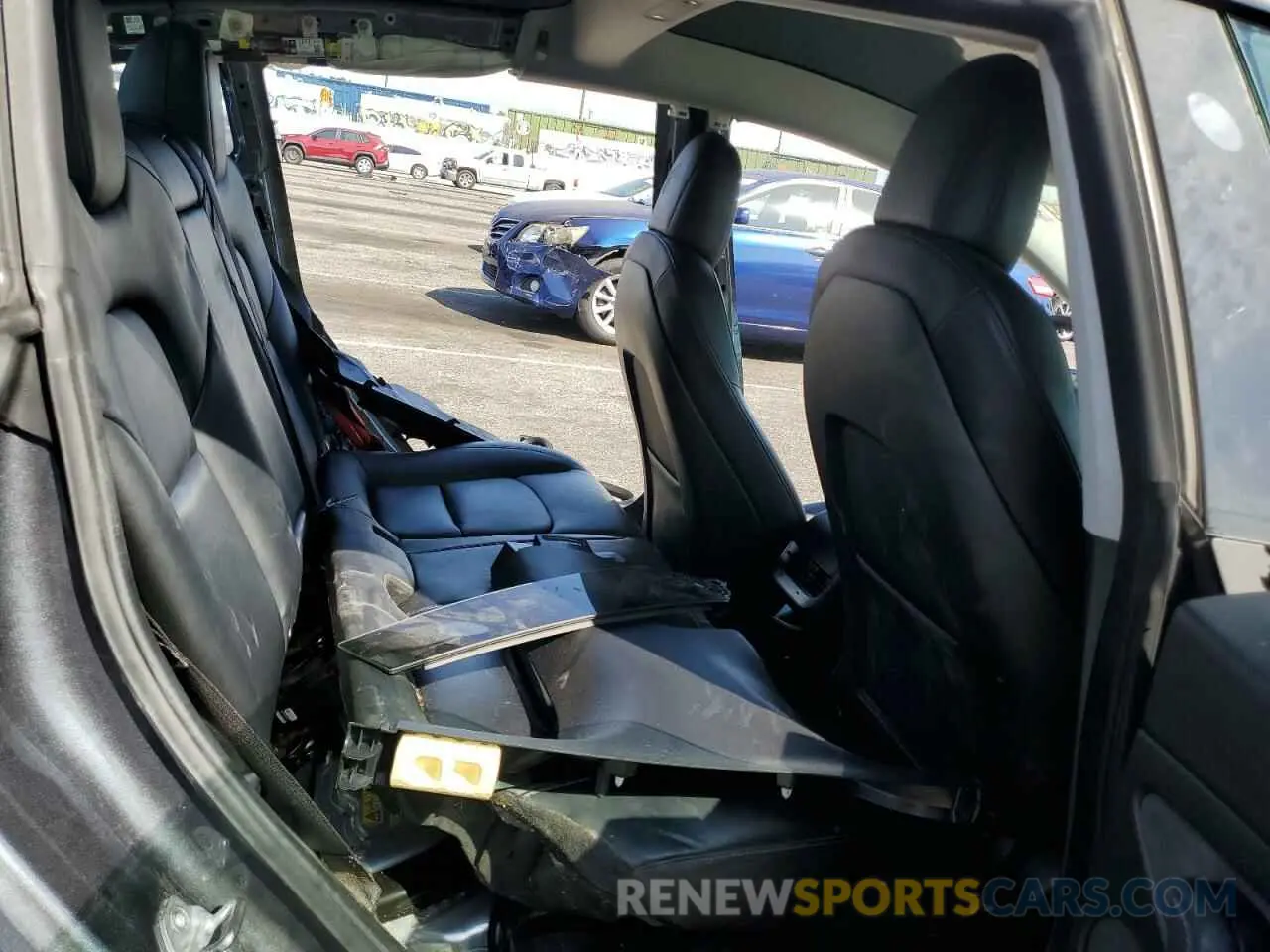 10 fotografías del automóvil dañado 5YJ3E1EB9NF233270 TESLA MODEL 3 2022
