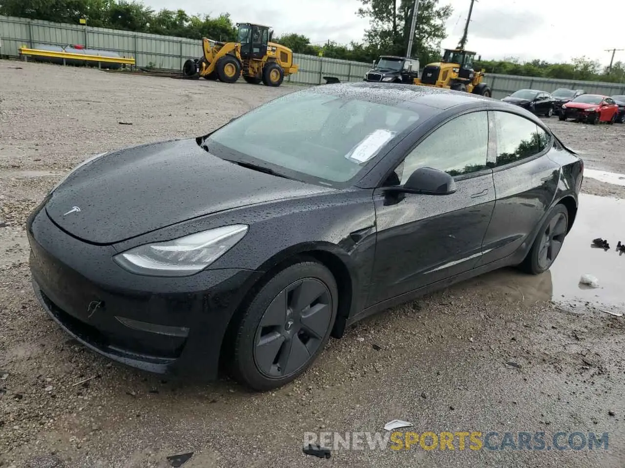 1 fotografías del automóvil dañado 5YJ3E1EB9NF244527 TESLA MODEL 3 2022