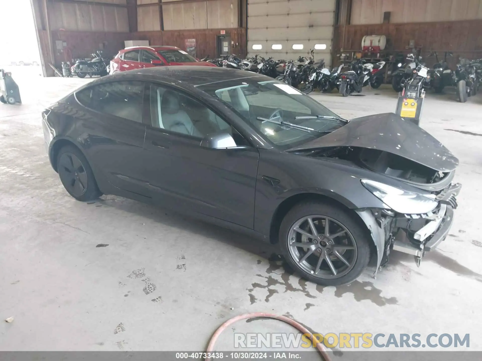 1 fotografías del automóvil dañado 5YJ3E1EB9NF245662 TESLA MODEL 3 2022