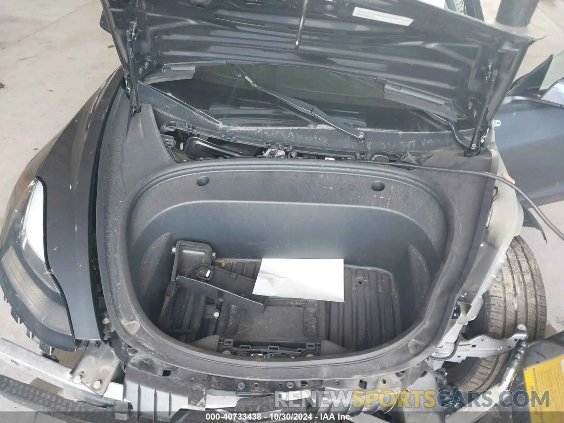 10 fotografías del automóvil dañado 5YJ3E1EB9NF245662 TESLA MODEL 3 2022