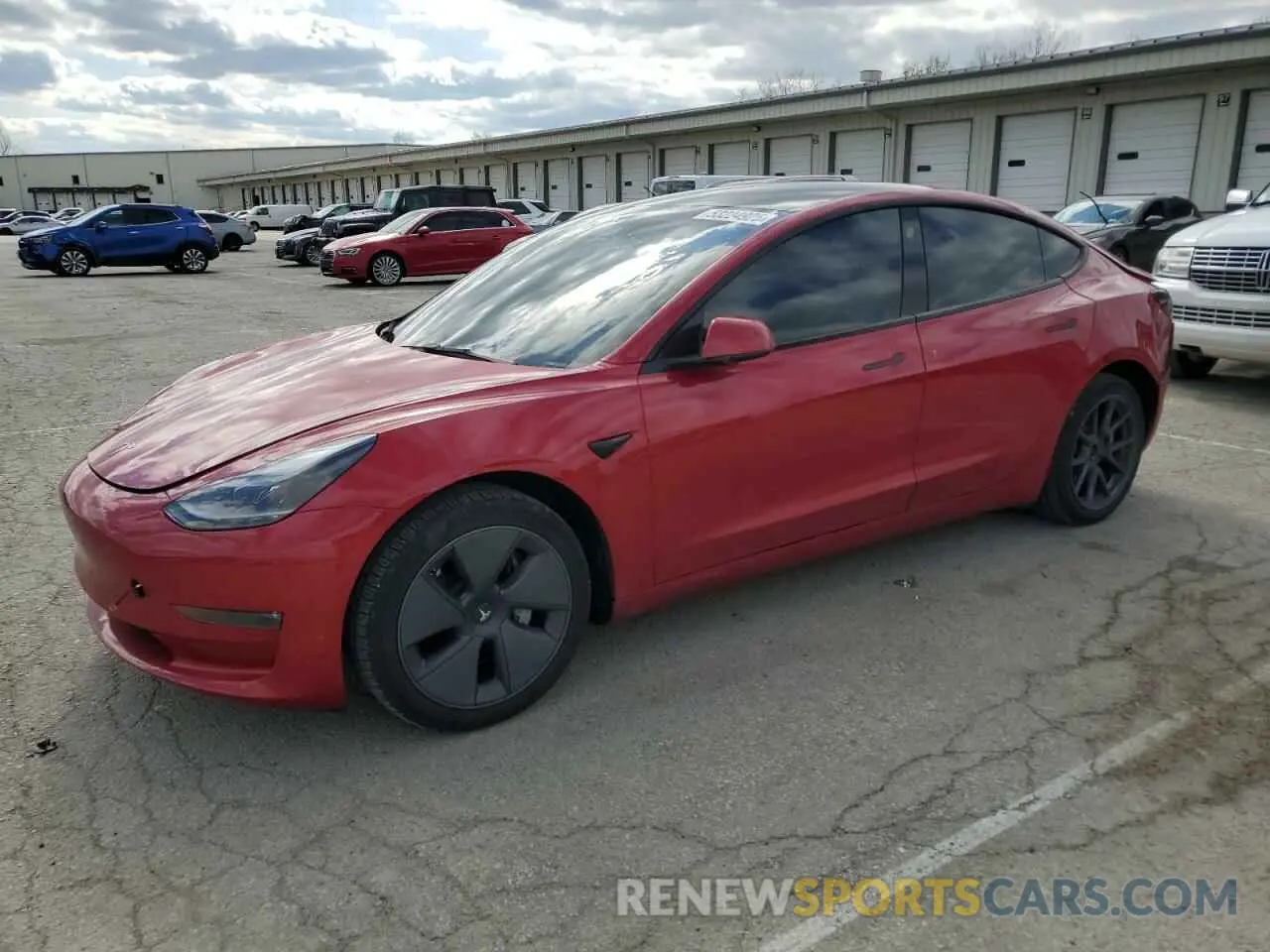 1 fotografías del automóvil dañado 5YJ3E1EB9NF278371 TESLA MODEL 3 2022