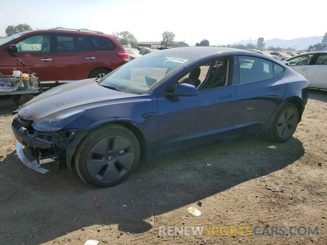 1 fotografías del automóvil dañado 5YJ3E1EB9NF298507 TESLA MODEL 3 2022