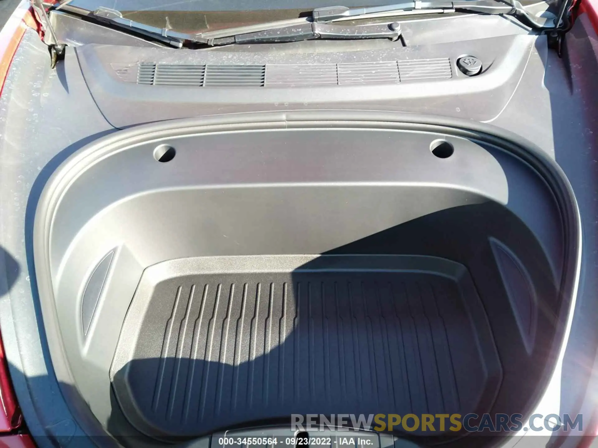 9 fotografías del automóvil dañado 5YJ3E1EB9NF299673 TESLA MODEL 3 2022
