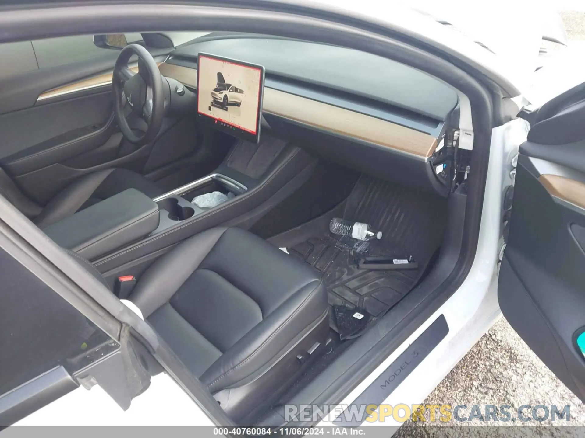 5 fotografías del automóvil dañado 5YJ3E1EB9NF310011 TESLA MODEL 3 2022