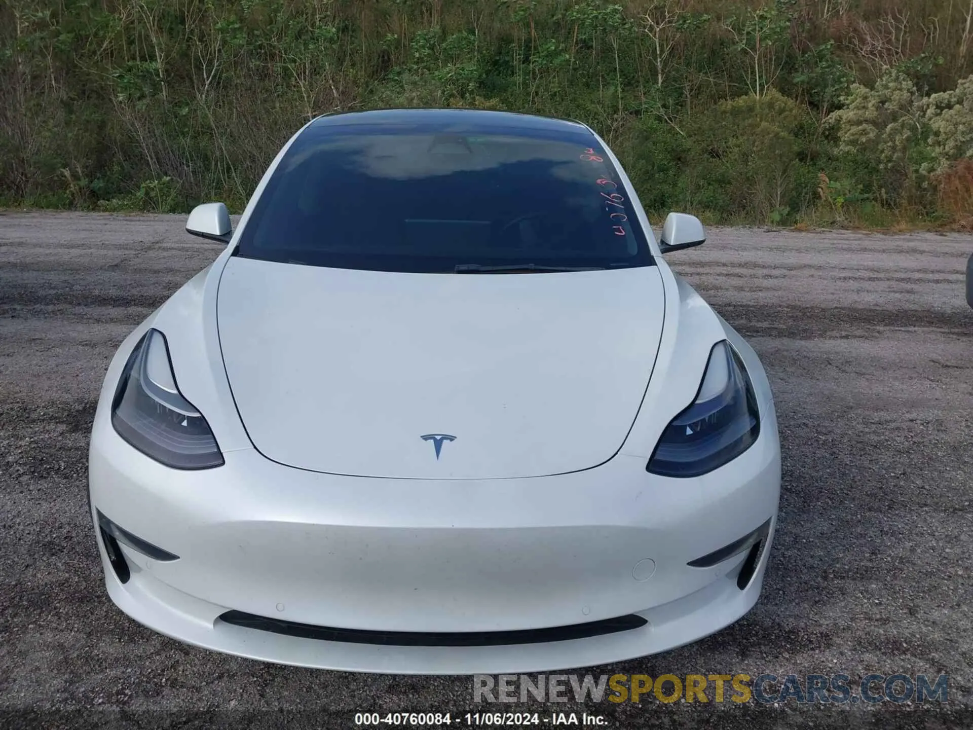 6 fotografías del automóvil dañado 5YJ3E1EB9NF310011 TESLA MODEL 3 2022
