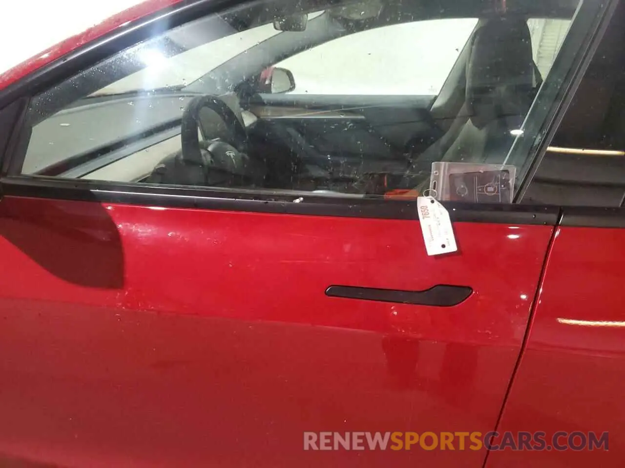 7 fotografías del automóvil dañado 5YJ3E1EB9NF363534 TESLA MODEL 3 2022
