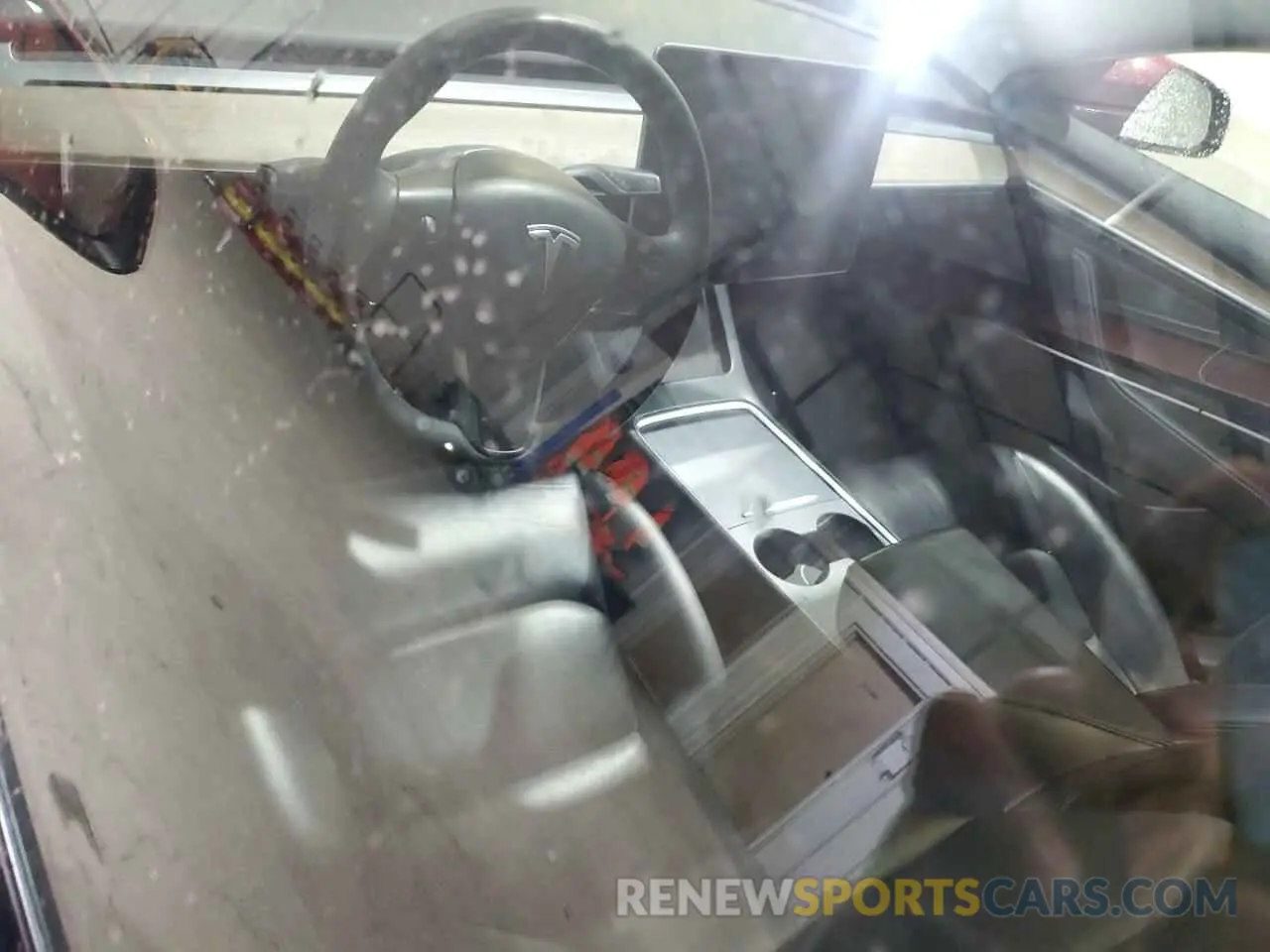 8 fotografías del automóvil dañado 5YJ3E1EB9NF363534 TESLA MODEL 3 2022