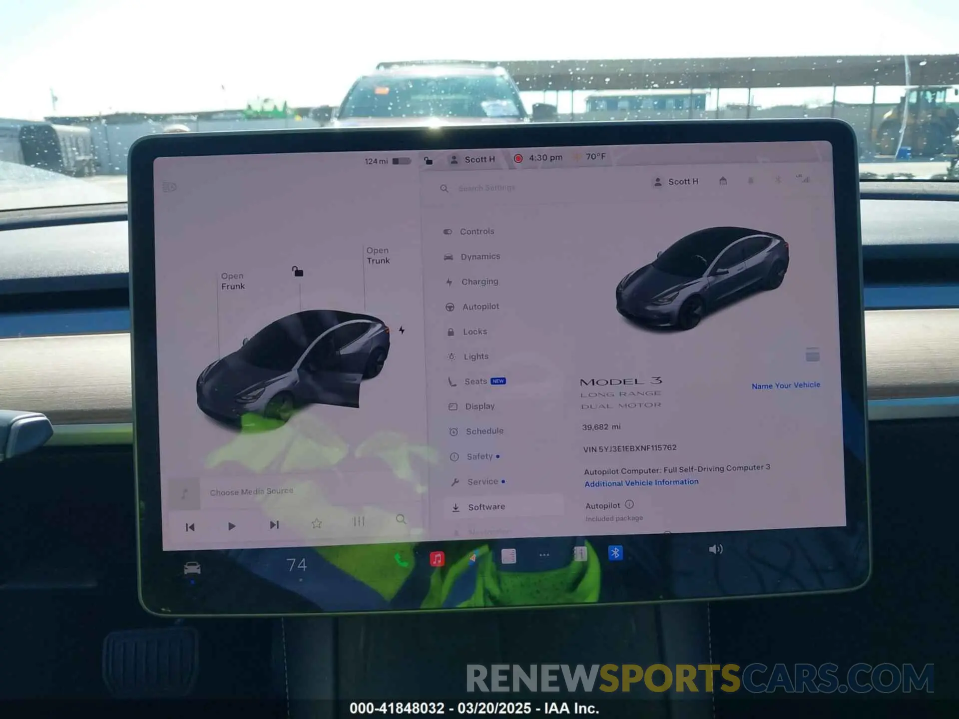 19 fotografías del automóvil dañado 5YJ3E1EBXNF115762 TESLA MODEL 3 2022