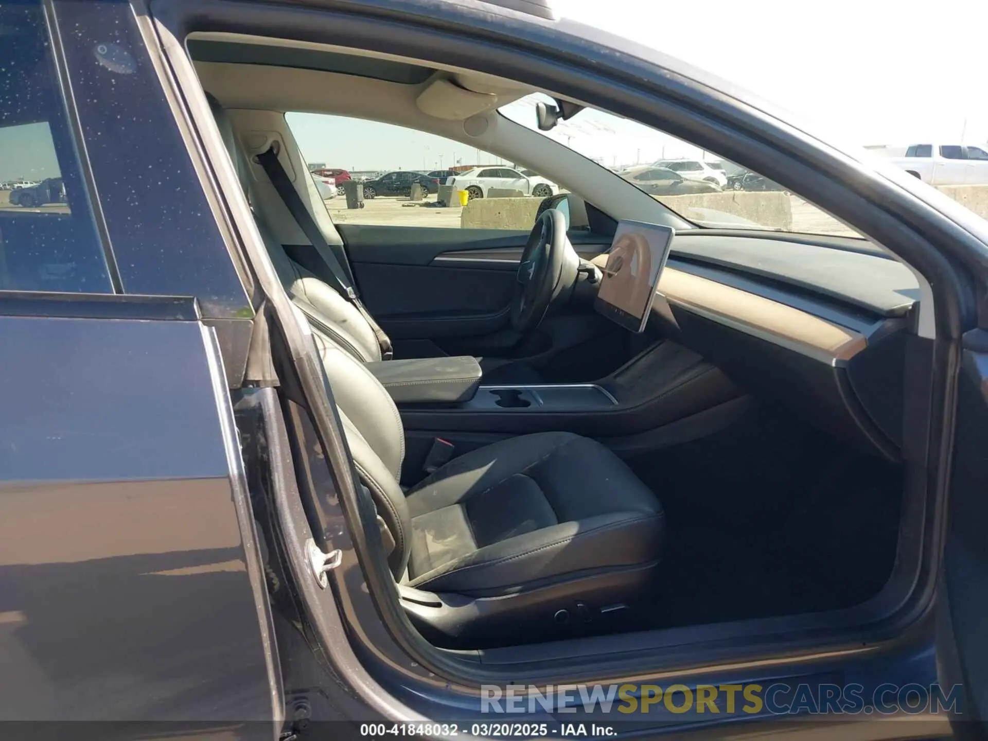 5 fotografías del automóvil dañado 5YJ3E1EBXNF115762 TESLA MODEL 3 2022