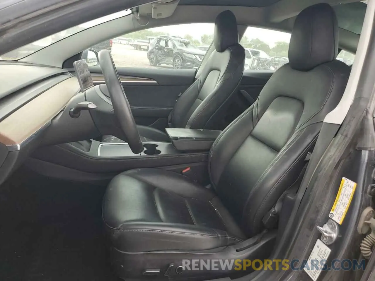 7 fotografías del automóvil dañado 5YJ3E1EBXNF125546 TESLA MODEL 3 2022