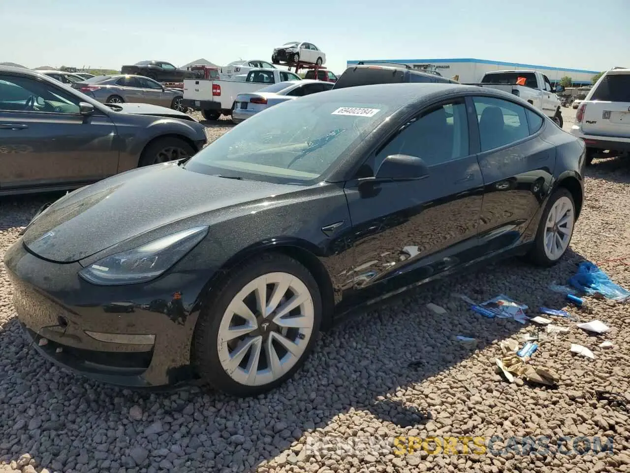 1 fotografías del automóvil dañado 5YJ3E1EBXNF127250 TESLA MODEL 3 2022