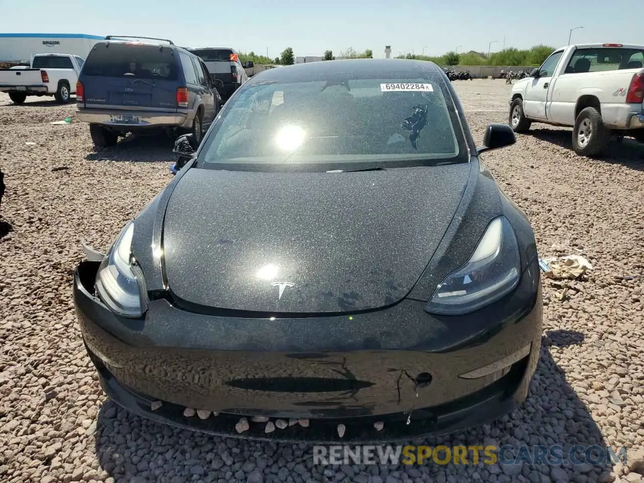 5 fotografías del automóvil dañado 5YJ3E1EBXNF127250 TESLA MODEL 3 2022
