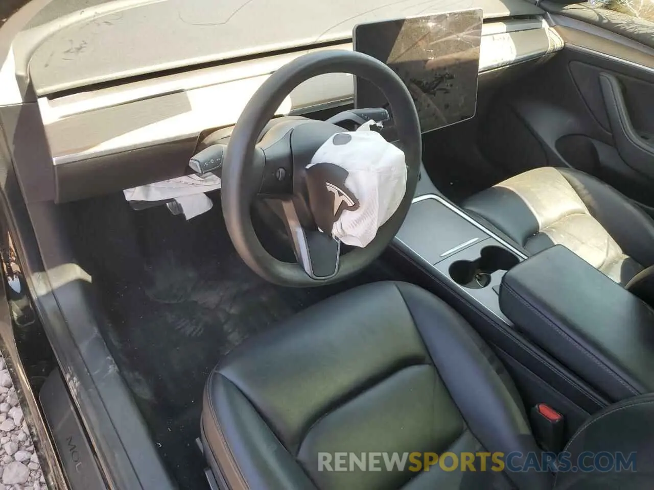 8 fotografías del automóvil dañado 5YJ3E1EBXNF127250 TESLA MODEL 3 2022