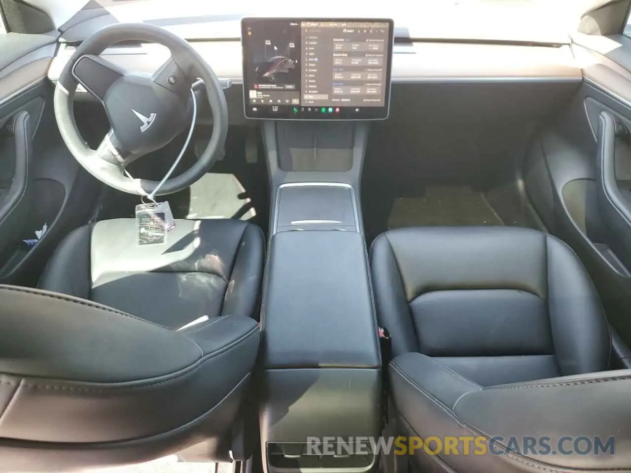 8 fotografías del automóvil dañado 5YJ3E1EBXNF132416 TESLA MODEL 3 2022