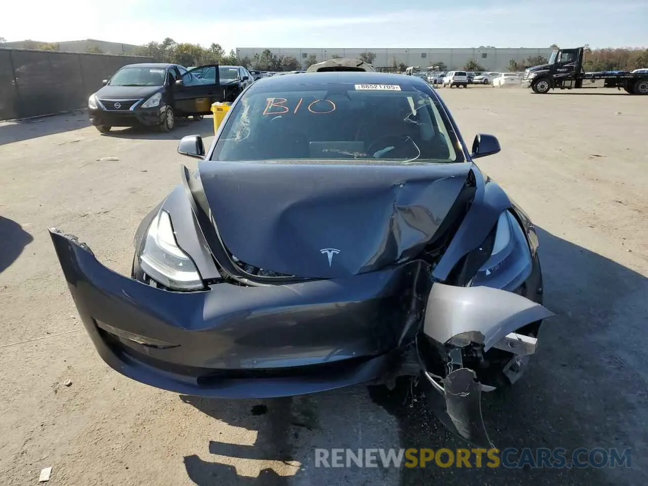 5 fotografías del automóvil dañado 5YJ3E1EBXNF145554 TESLA MODEL 3 2022