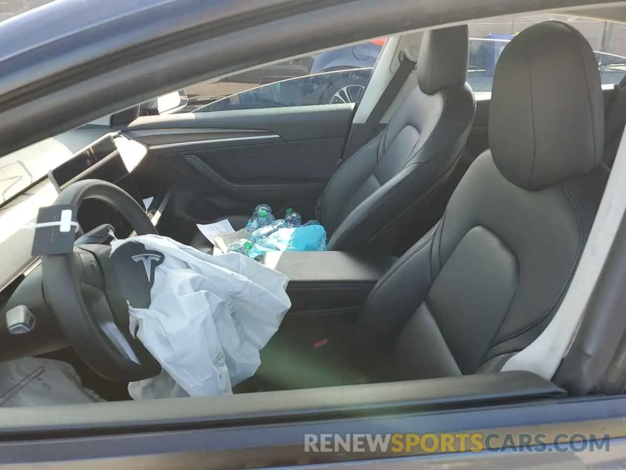 7 fotografías del automóvil dañado 5YJ3E1EBXNF145554 TESLA MODEL 3 2022