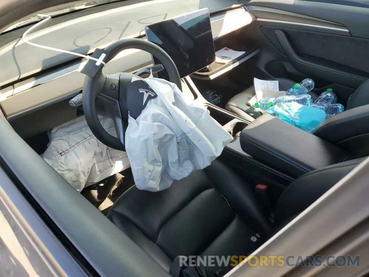 8 fotografías del automóvil dañado 5YJ3E1EBXNF145554 TESLA MODEL 3 2022