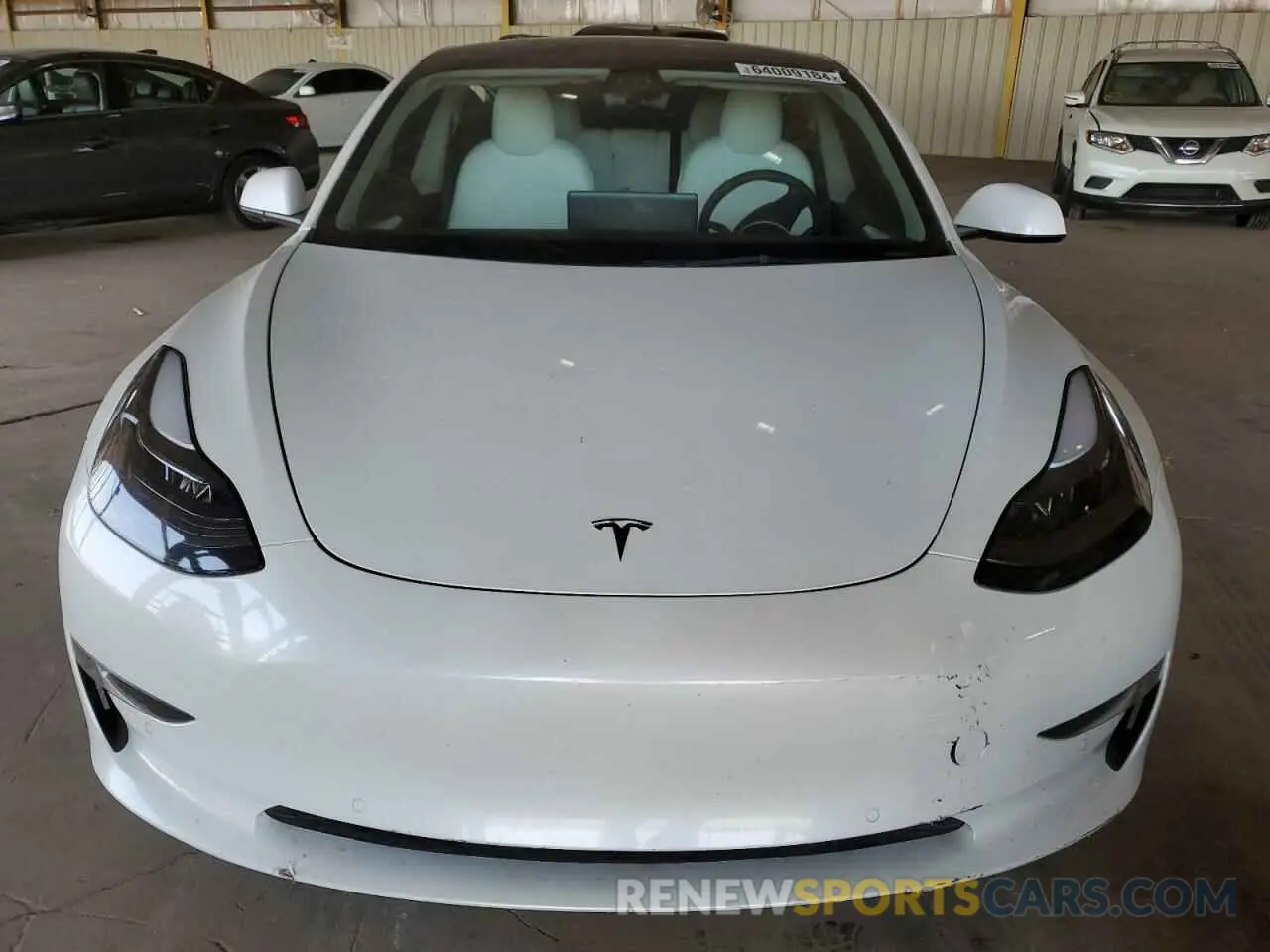 5 fotografías del automóvil dañado 5YJ3E1EBXNF152097 TESLA MODEL 3 2022