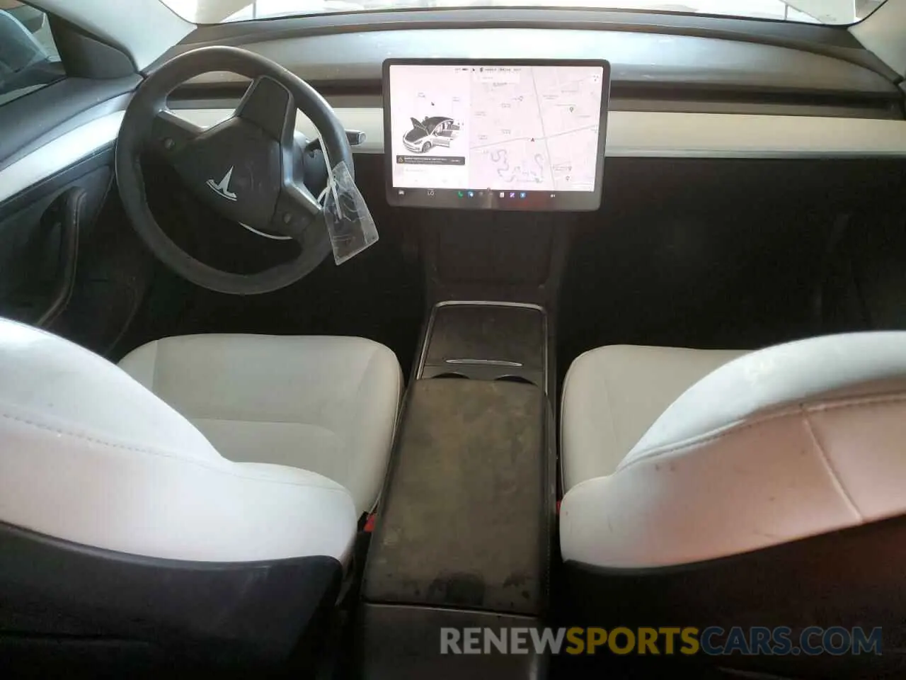 8 fotografías del automóvil dañado 5YJ3E1EBXNF152097 TESLA MODEL 3 2022