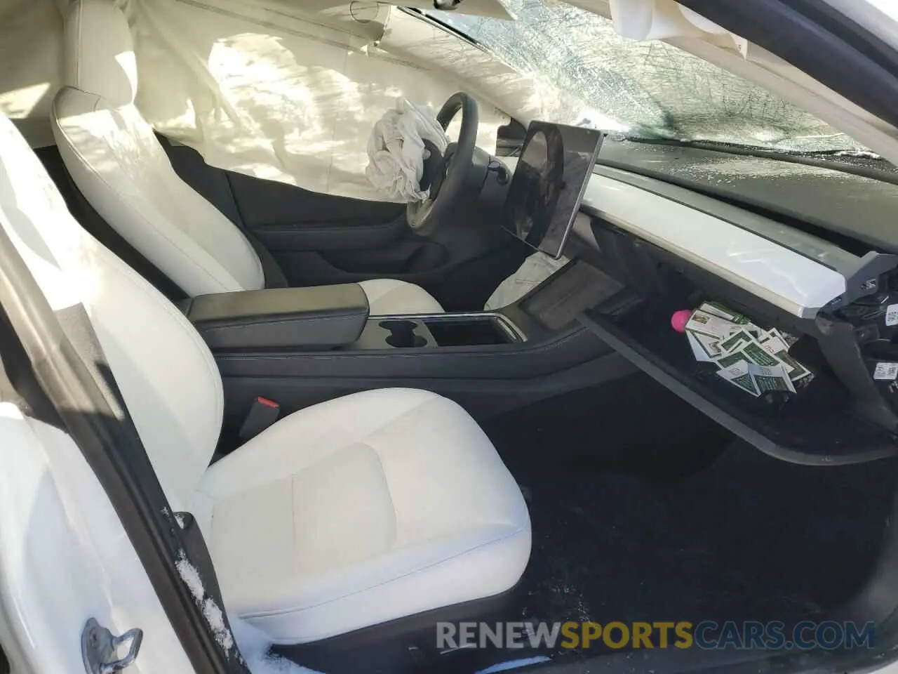 7 fotografías del automóvil dañado 5YJ3E1EBXNF153346 TESLA MODEL 3 2022