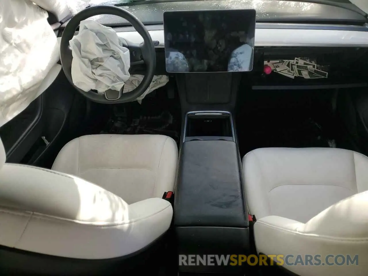 8 fotografías del automóvil dañado 5YJ3E1EBXNF153346 TESLA MODEL 3 2022