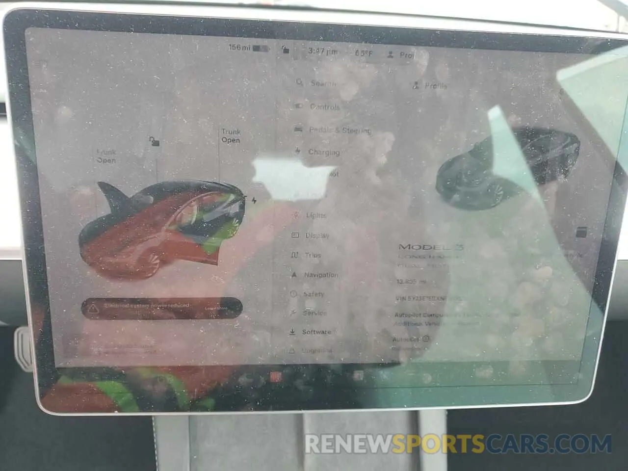 9 fotografías del automóvil dañado 5YJ3E1EBXNF166128 TESLA MODEL 3 2022