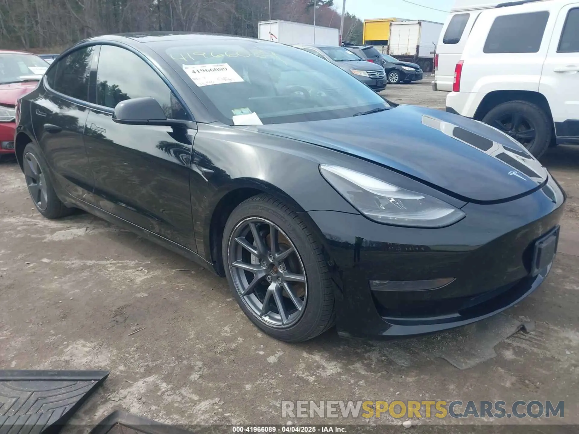 1 fotografías del automóvil dañado 5YJ3E1EBXNF177128 TESLA MODEL 3 2022