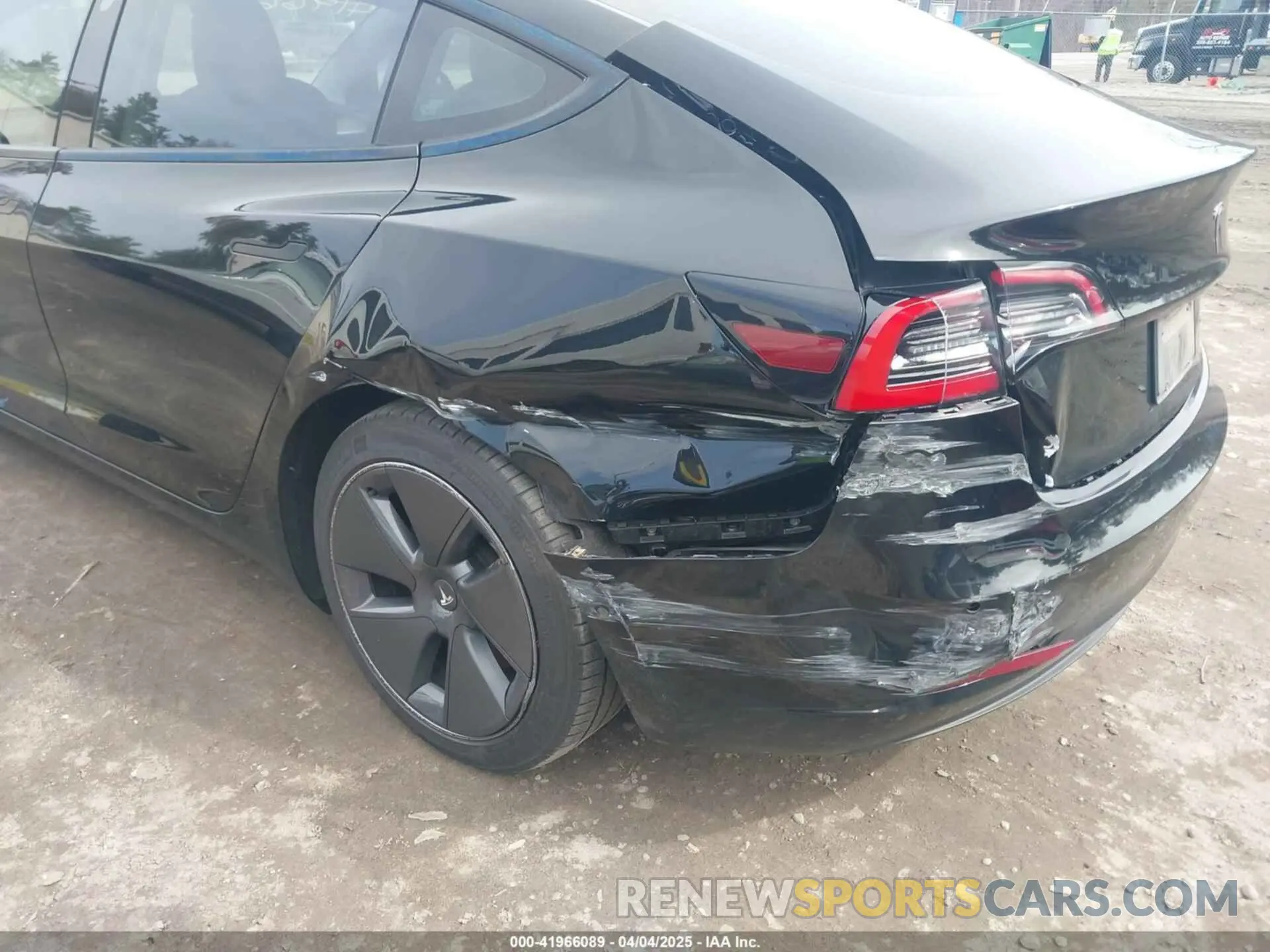 6 fotografías del automóvil dañado 5YJ3E1EBXNF177128 TESLA MODEL 3 2022
