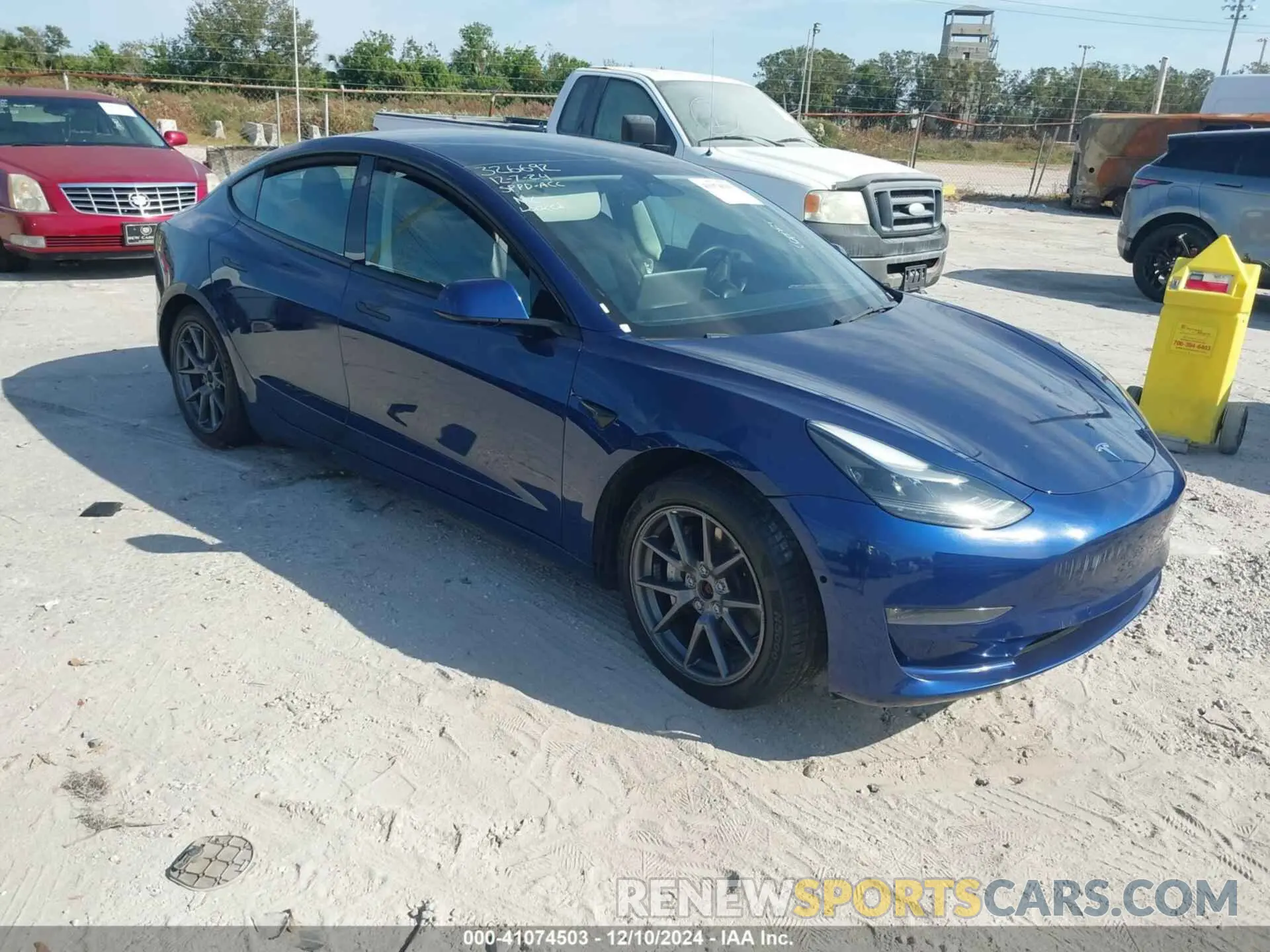 1 fotografías del automóvil dañado 5YJ3E1EBXNF189683 TESLA MODEL 3 2022