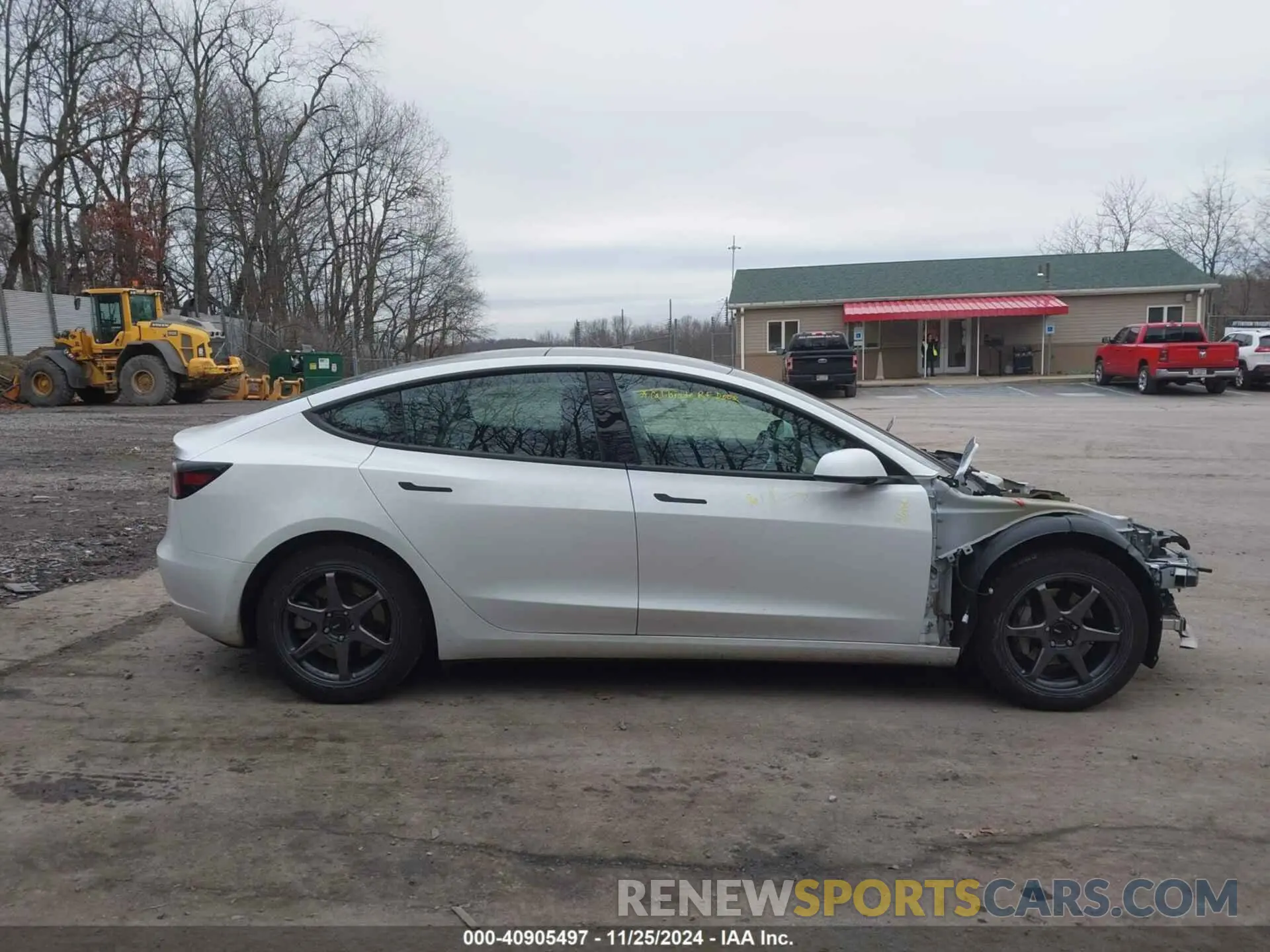 14 fotografías del automóvil dañado 5YJ3E1EBXNF198206 TESLA MODEL 3 2022