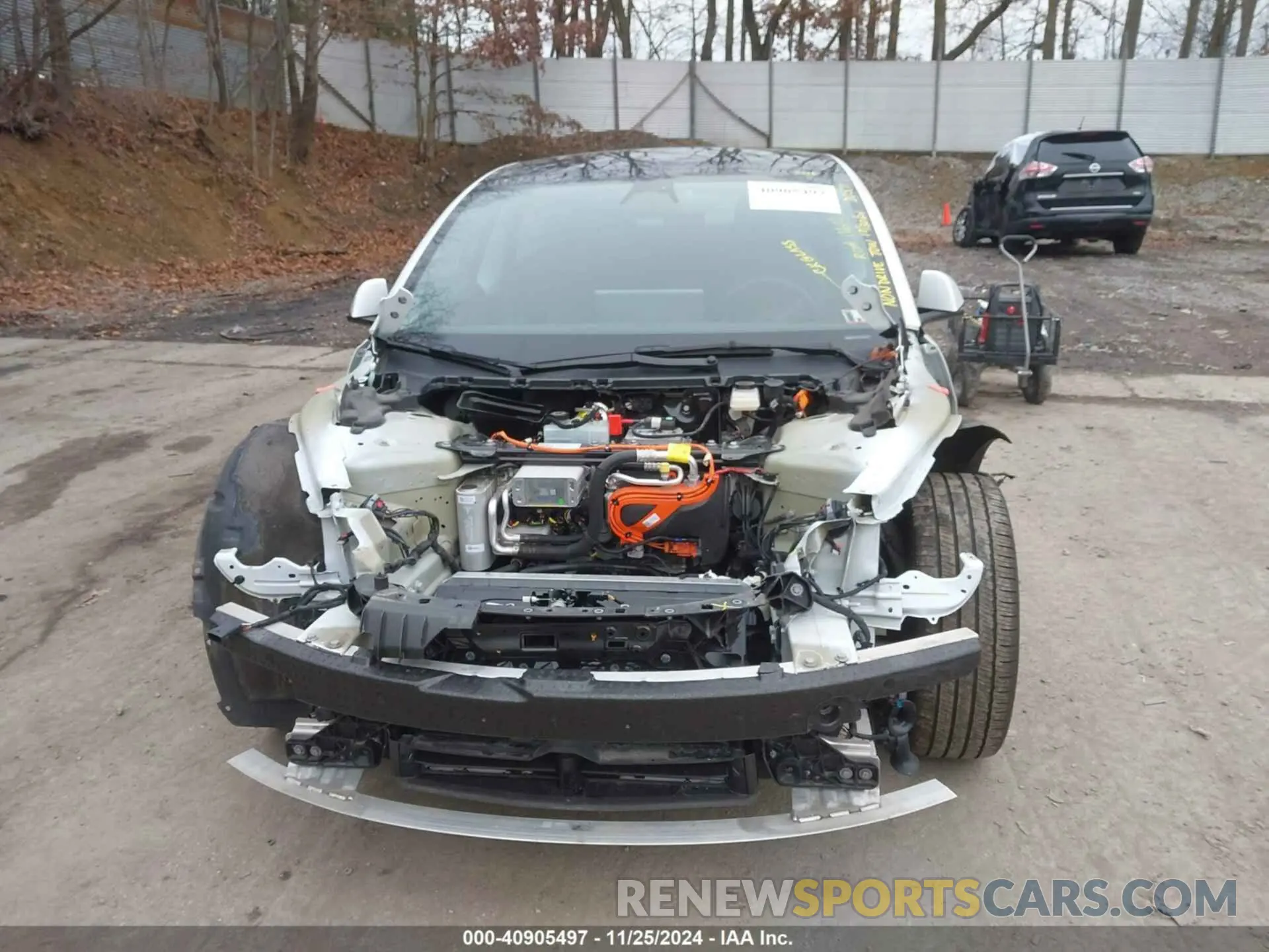 6 fotografías del automóvil dañado 5YJ3E1EBXNF198206 TESLA MODEL 3 2022
