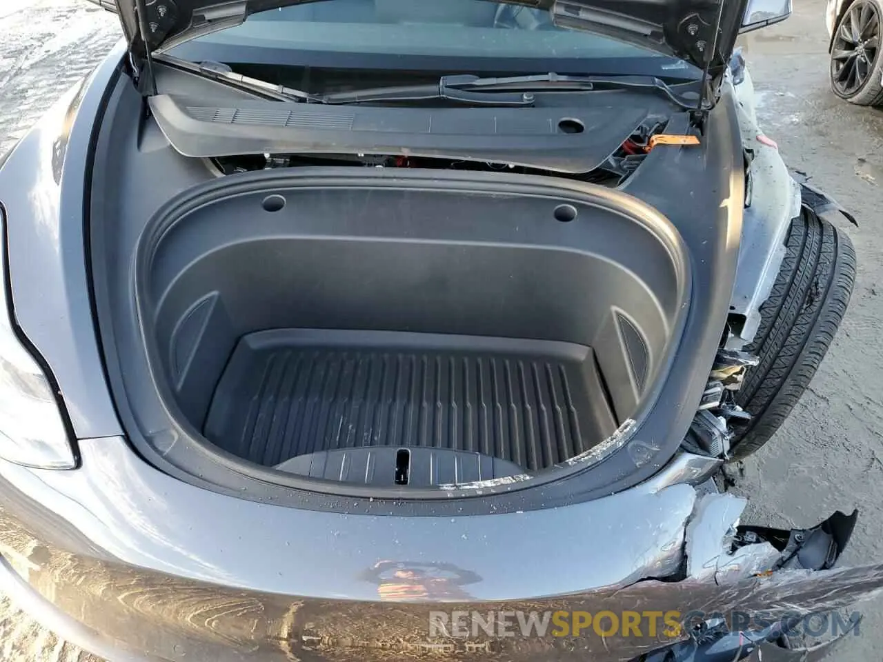 11 fotografías del automóvil dañado 5YJ3E1EBXNF201430 TESLA MODEL 3 2022