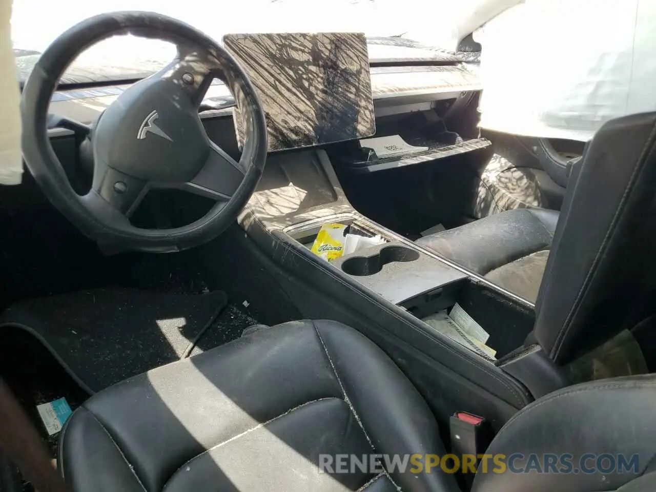 8 fotografías del automóvil dañado 5YJ3E1EBXNF211018 TESLA MODEL 3 2022