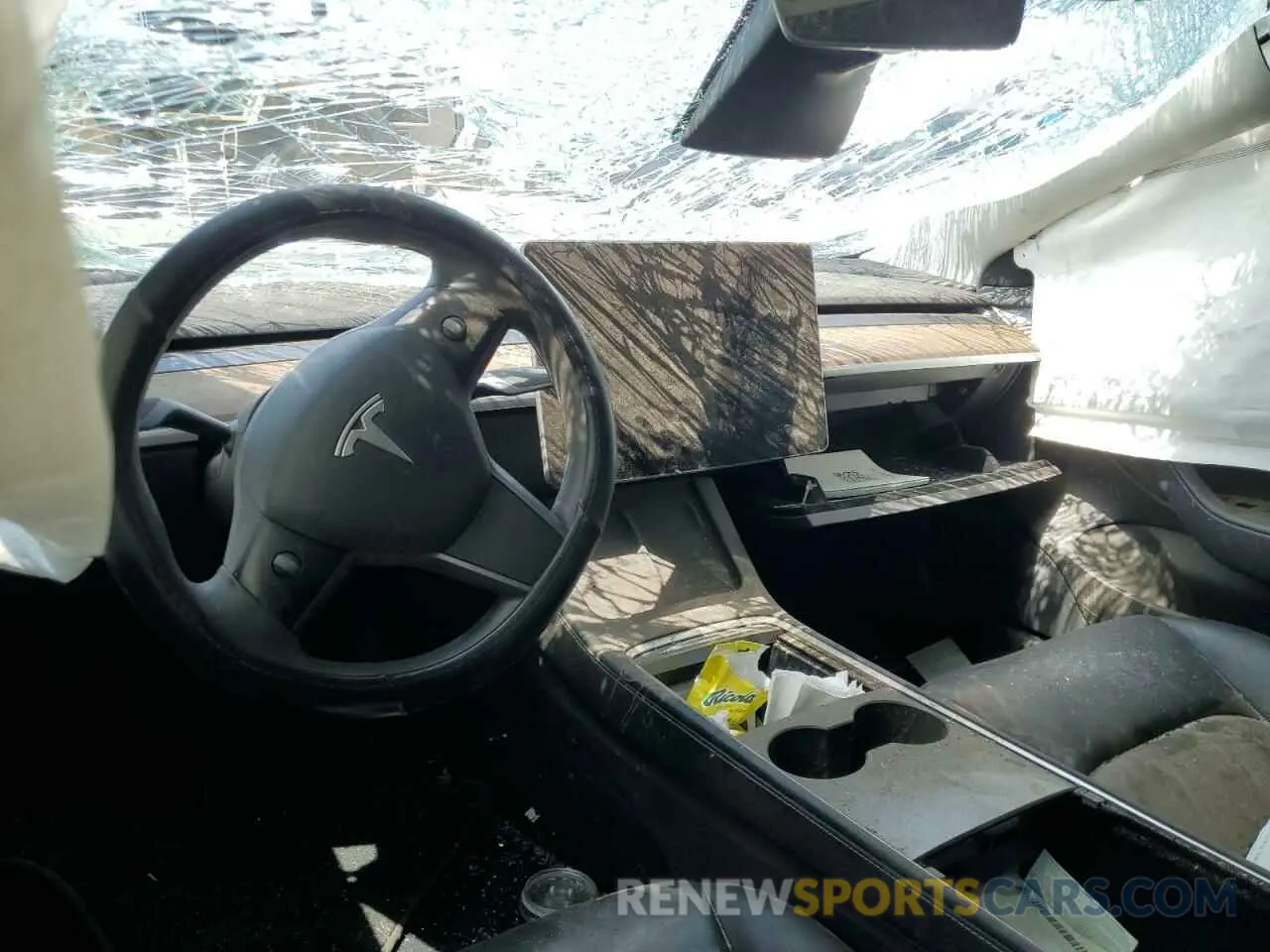 9 fotografías del automóvil dañado 5YJ3E1EBXNF211018 TESLA MODEL 3 2022