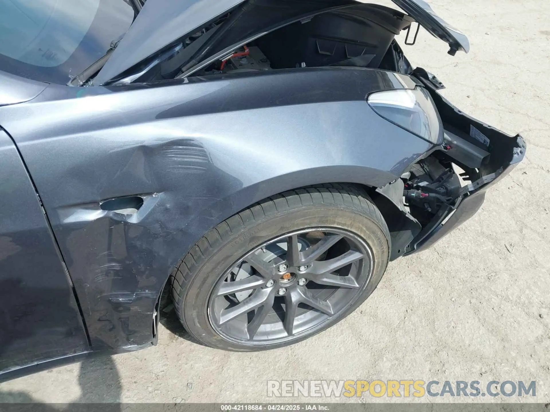 20 fotografías del automóvil dañado 5YJ3E1EBXNF250840 TESLA MODEL 3 2022