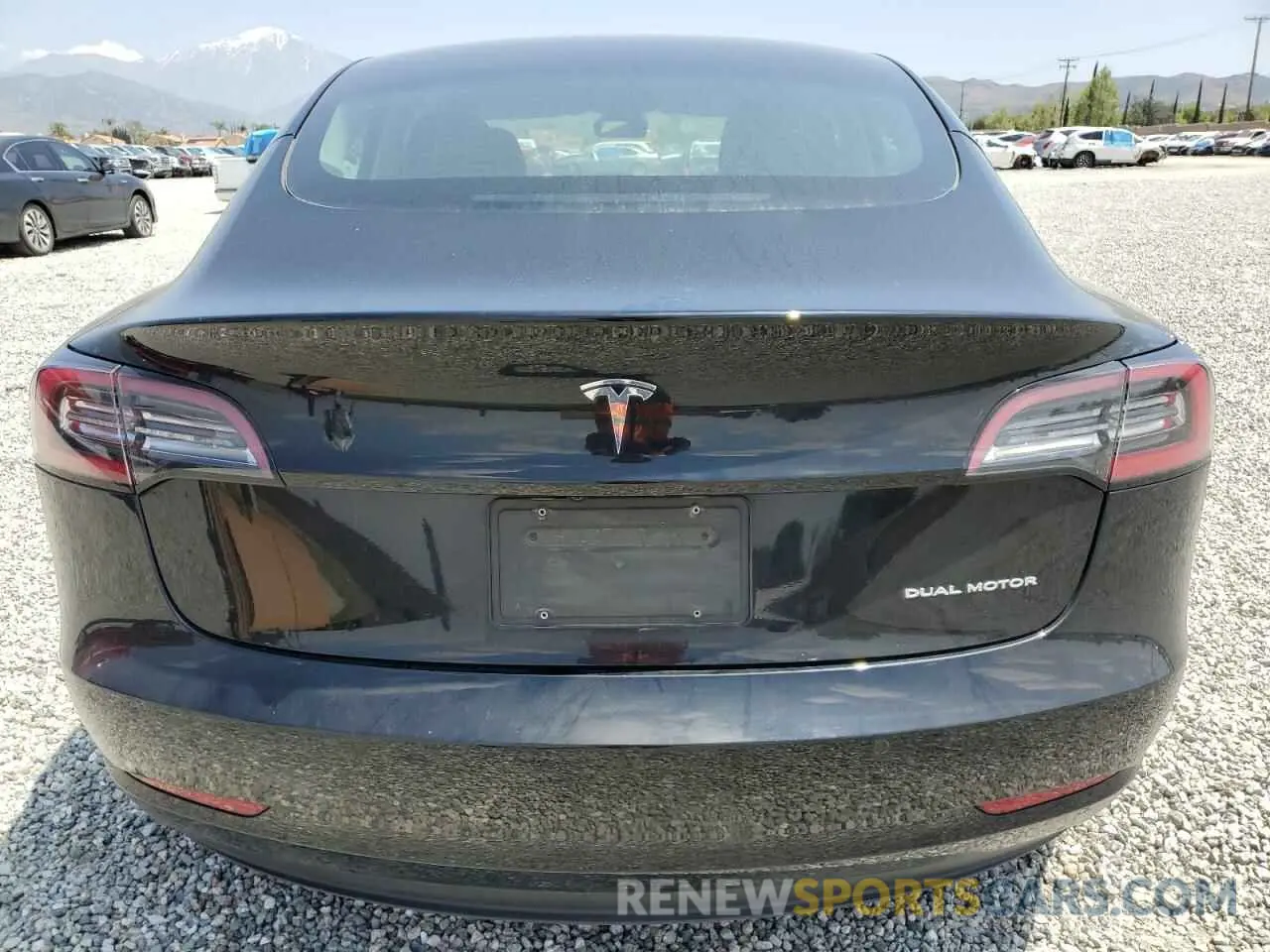 6 fotografías del automóvil dañado 5YJ3E1EBXNF254418 TESLA MODEL 3 2022
