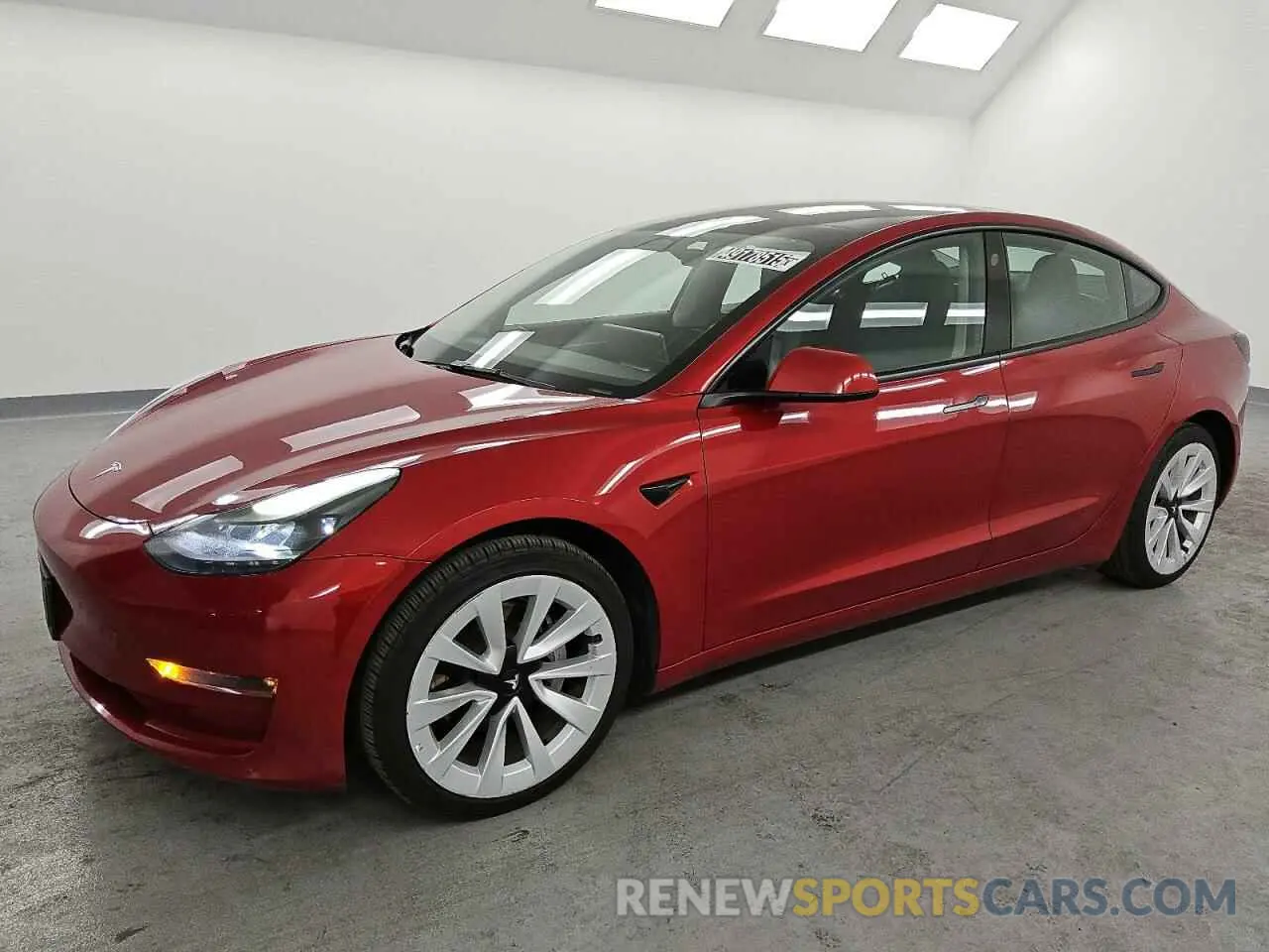 1 fotografías del automóvil dañado 5YJ3E1EBXNF286379 TESLA MODEL 3 2022