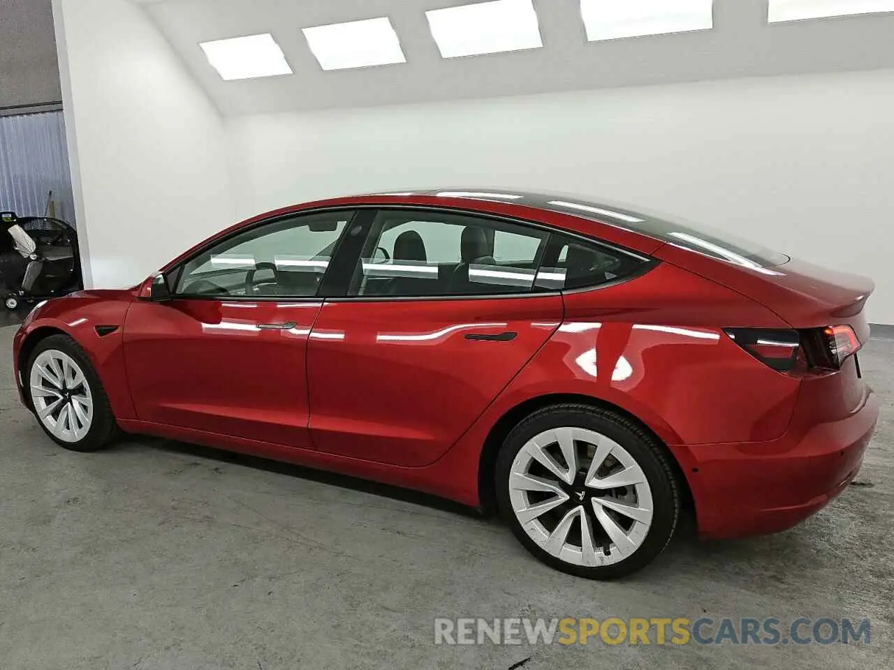 2 fotografías del automóvil dañado 5YJ3E1EBXNF286379 TESLA MODEL 3 2022