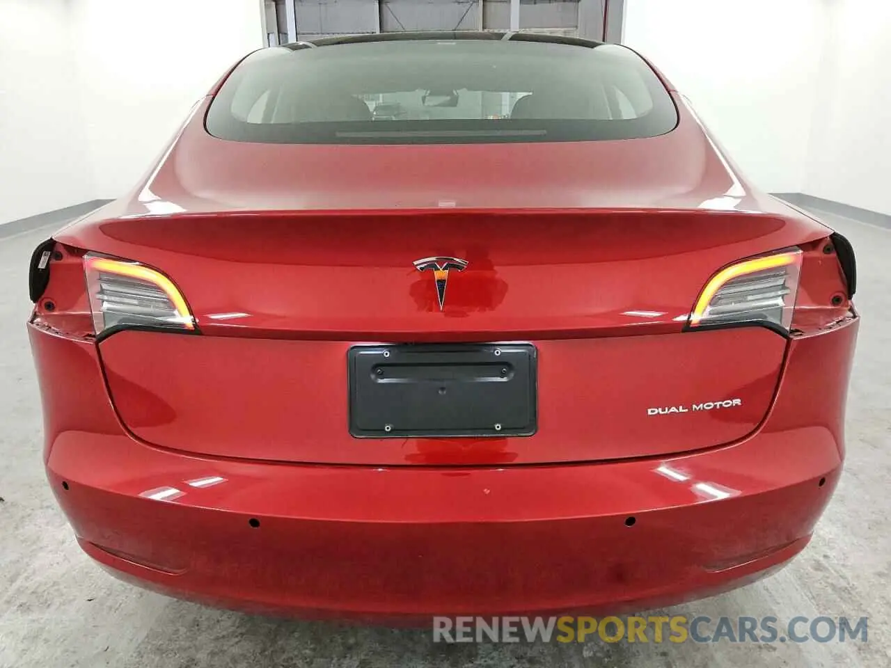 6 fotografías del automóvil dañado 5YJ3E1EBXNF286379 TESLA MODEL 3 2022