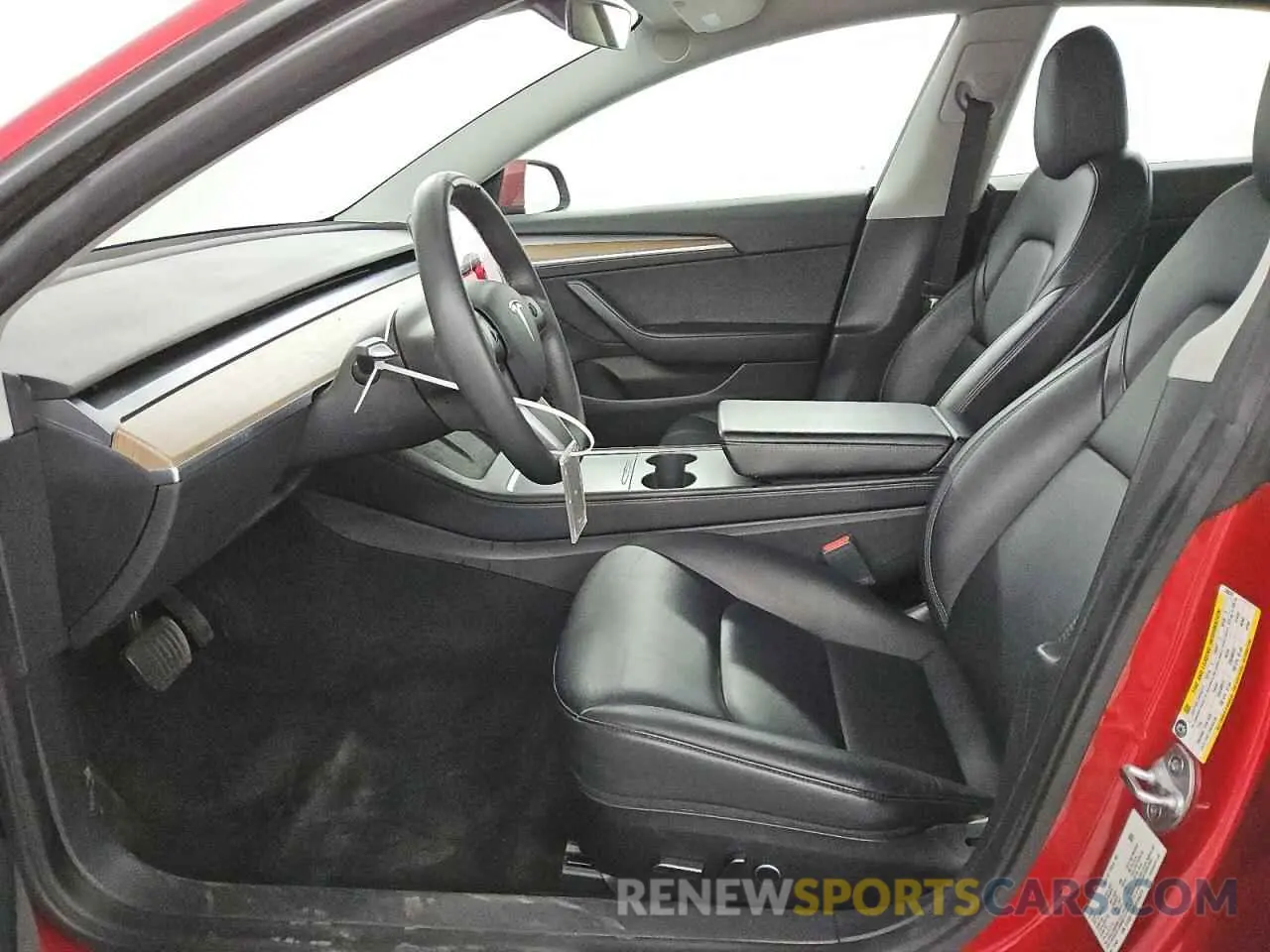 7 fotografías del automóvil dañado 5YJ3E1EBXNF286379 TESLA MODEL 3 2022