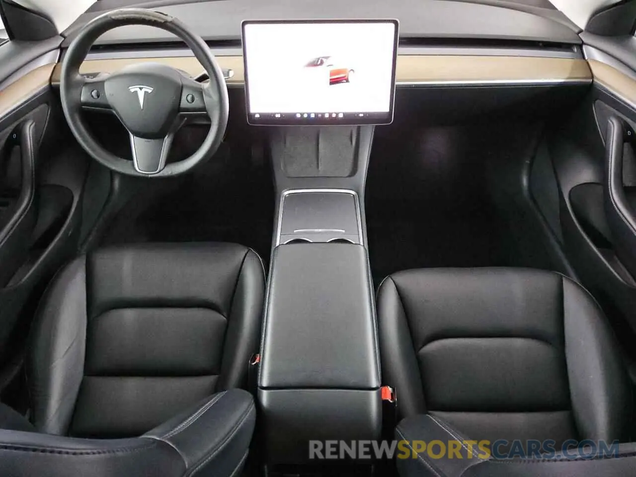 8 fotografías del automóvil dañado 5YJ3E1EBXNF286379 TESLA MODEL 3 2022