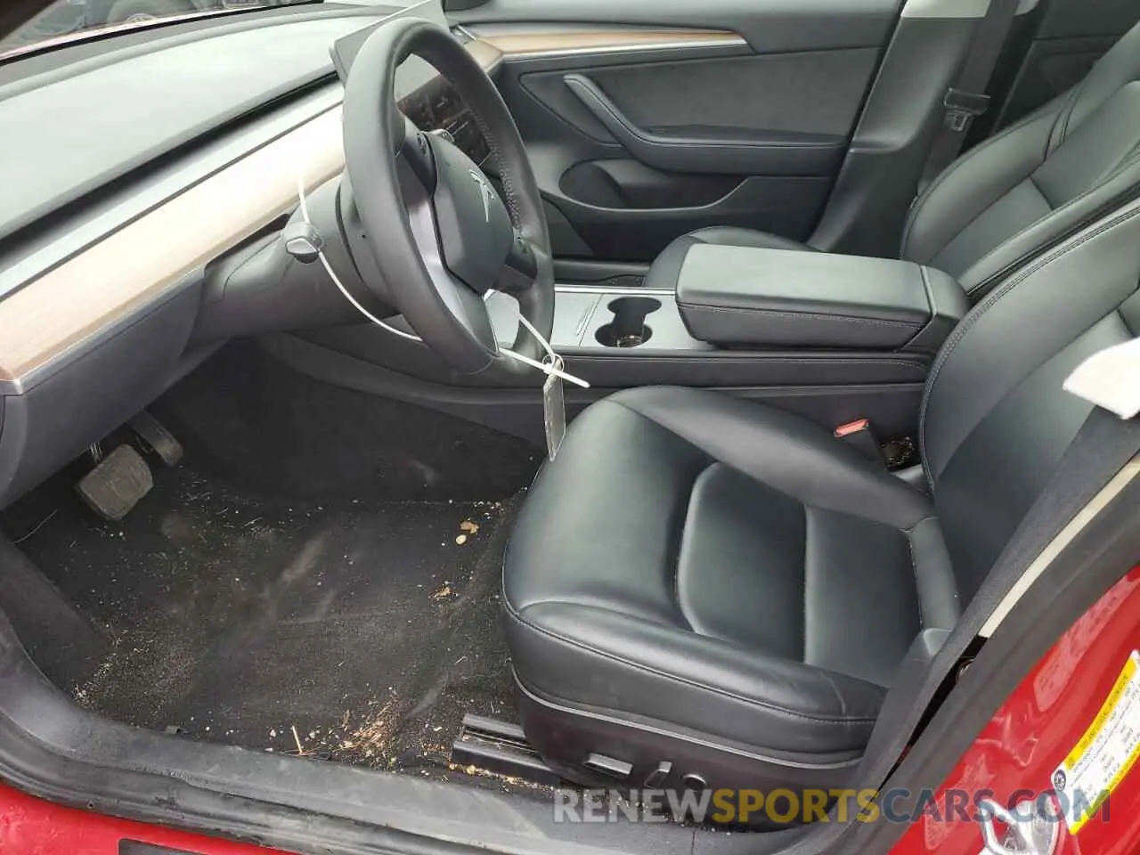 7 fotografías del automóvil dañado 5YJ3E1EBXNF289279 TESLA MODEL 3 2022