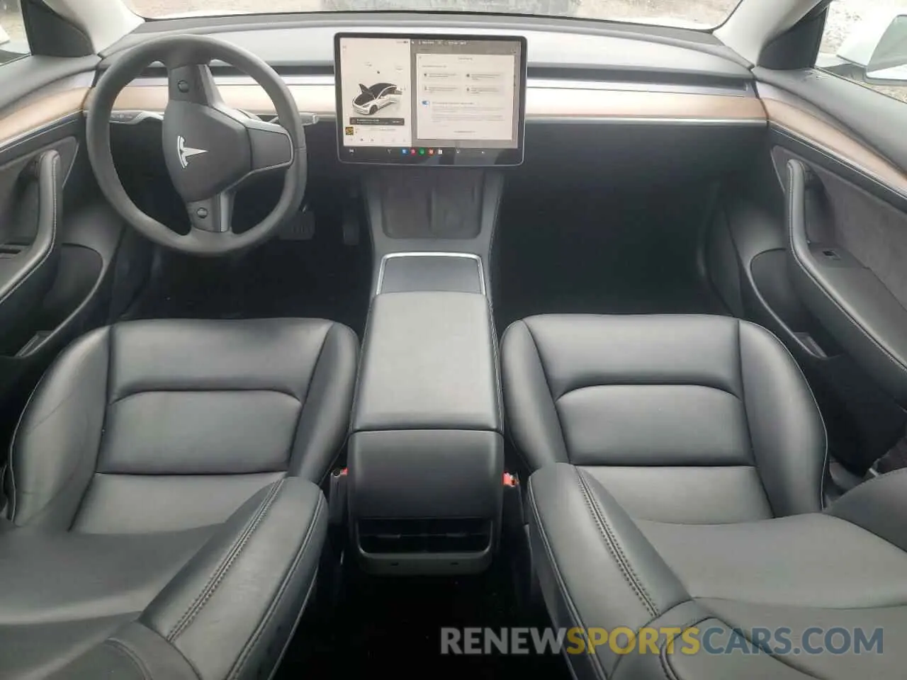 8 fotografías del automóvil dañado 5YJ3E1EBXNF298483 TESLA MODEL 3 2022