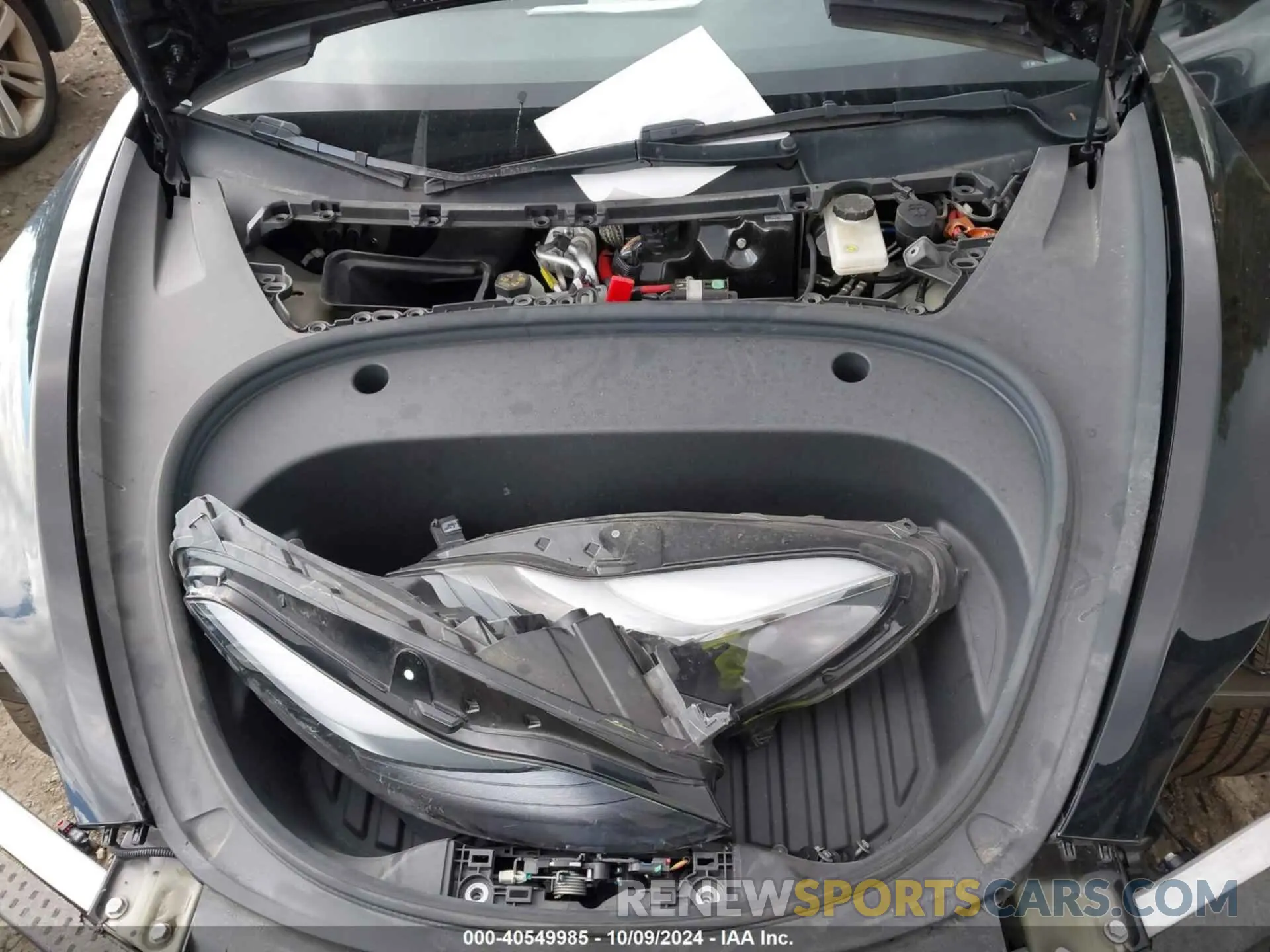 10 fotografías del automóvil dañado 5YJ3E1EBXNF304878 TESLA MODEL 3 2022