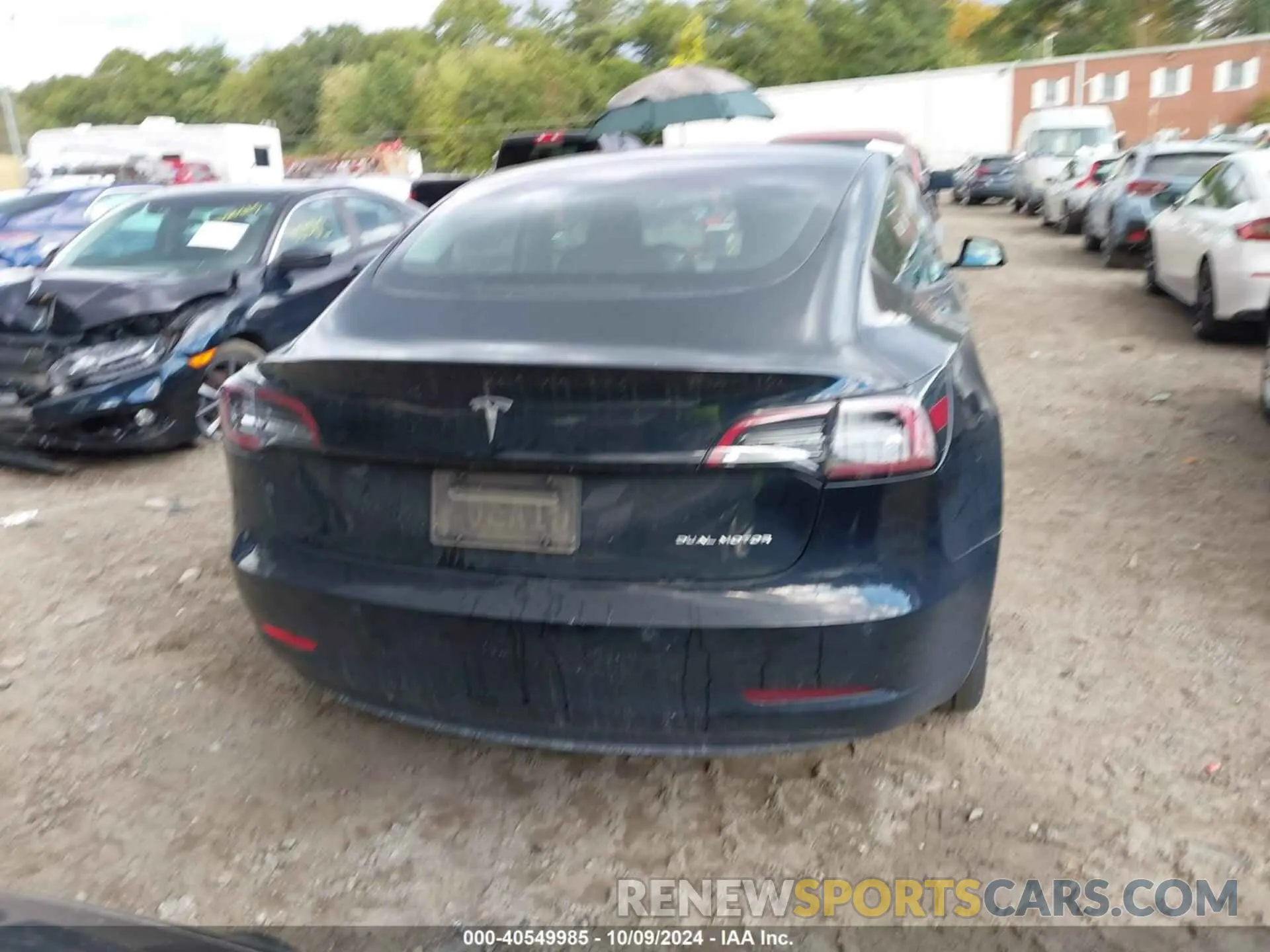 17 fotografías del automóvil dañado 5YJ3E1EBXNF304878 TESLA MODEL 3 2022
