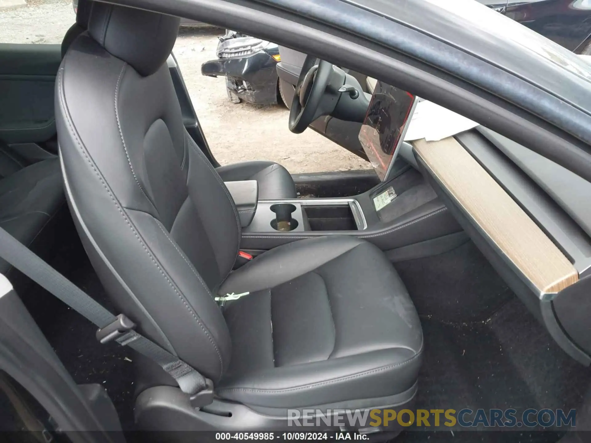 5 fotografías del automóvil dañado 5YJ3E1EBXNF304878 TESLA MODEL 3 2022
